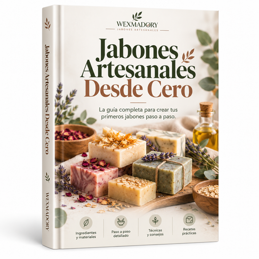 Jabones Artesanales Desde Cero — Crea tus Primeros Jabones Paso a Paso