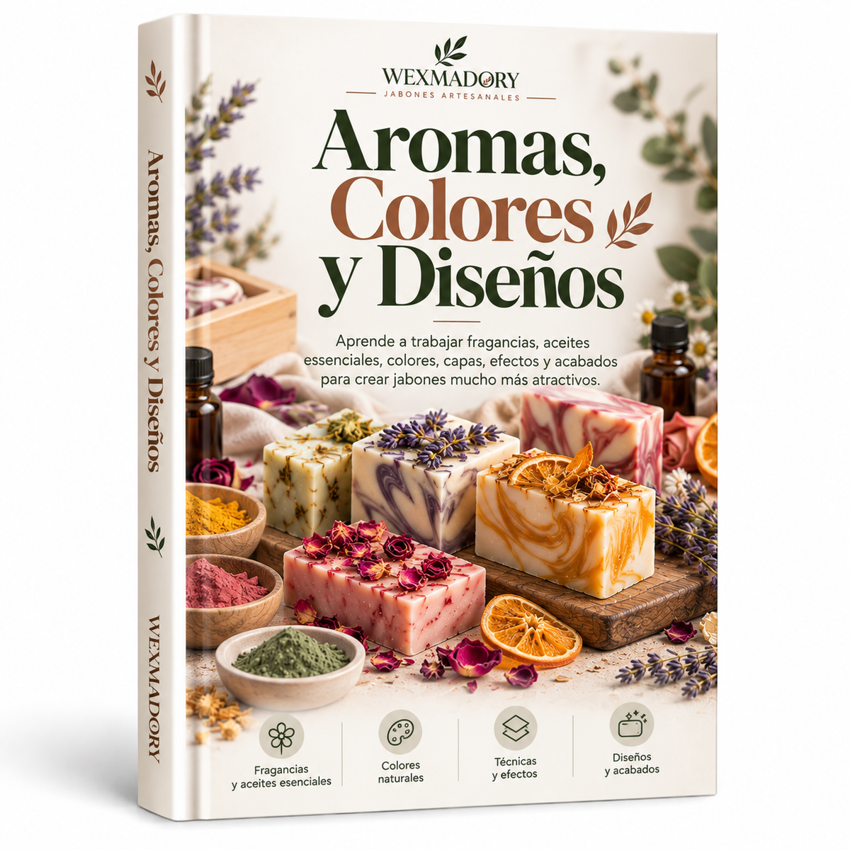 Aromas, Colores y Diseños — Convierte Cada Jabón en una Pieza Única